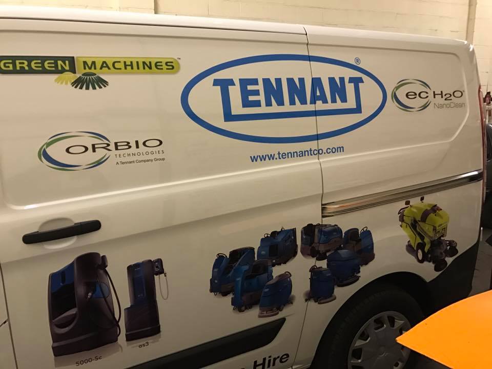 van signage in northampton by signs 2 stick