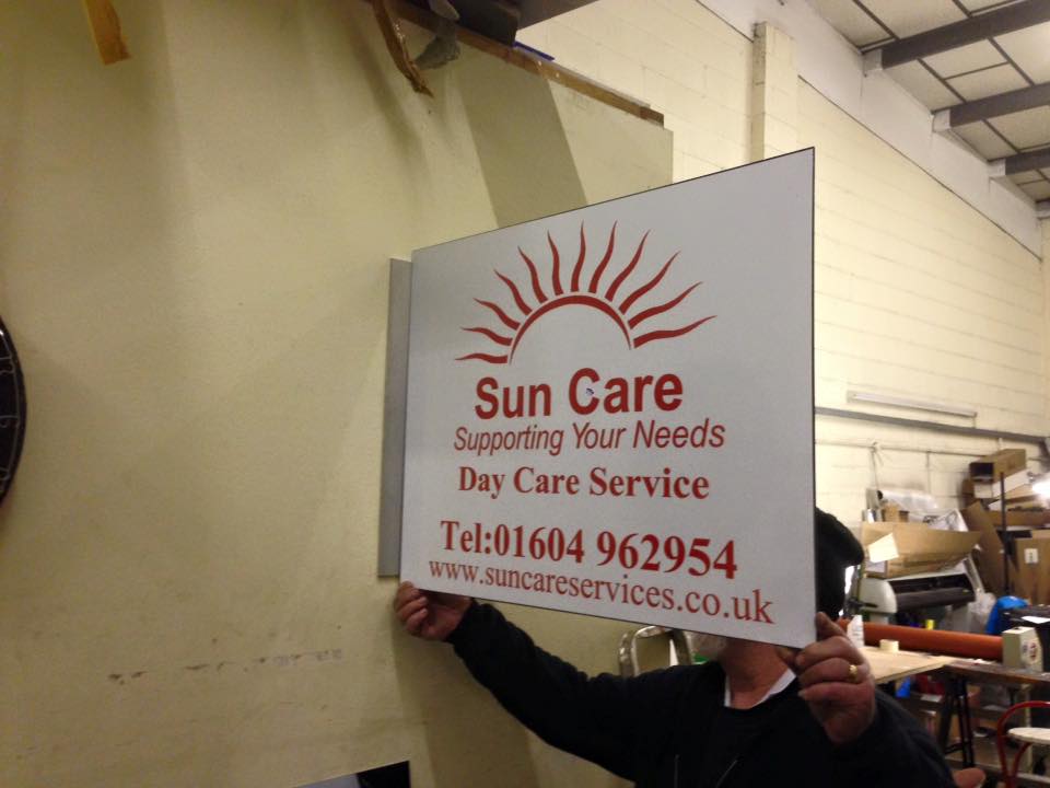 we can make and install any wall sign in northampton